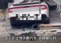 女子试驾错把油门当刹车 冲进4S店 原因竟是这样太恐怖了