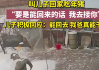 父亲对着监控喊话 儿子次日买票回家 这也太暖心了吧