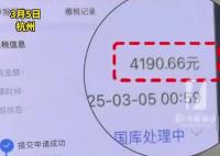 女生退税4190元惊呼巨款 事件始末2025最新消息