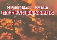 韩国千年古刹被烧毁 究竟是怎么回事？